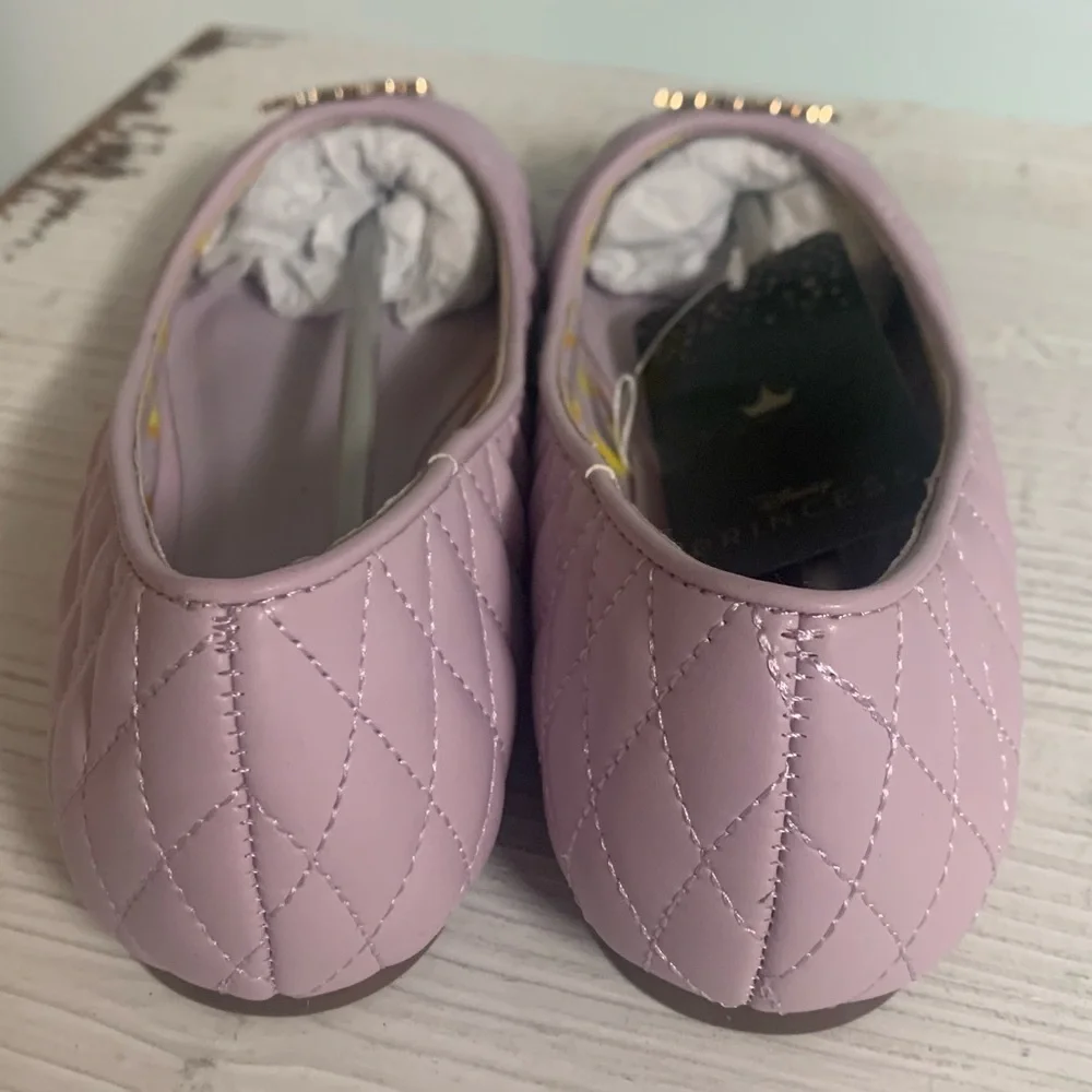DISNEY HOT TOPIC Tangled “Gleam and Glow” Quilted Rapunzel FLATS! - Picture 12 of 14